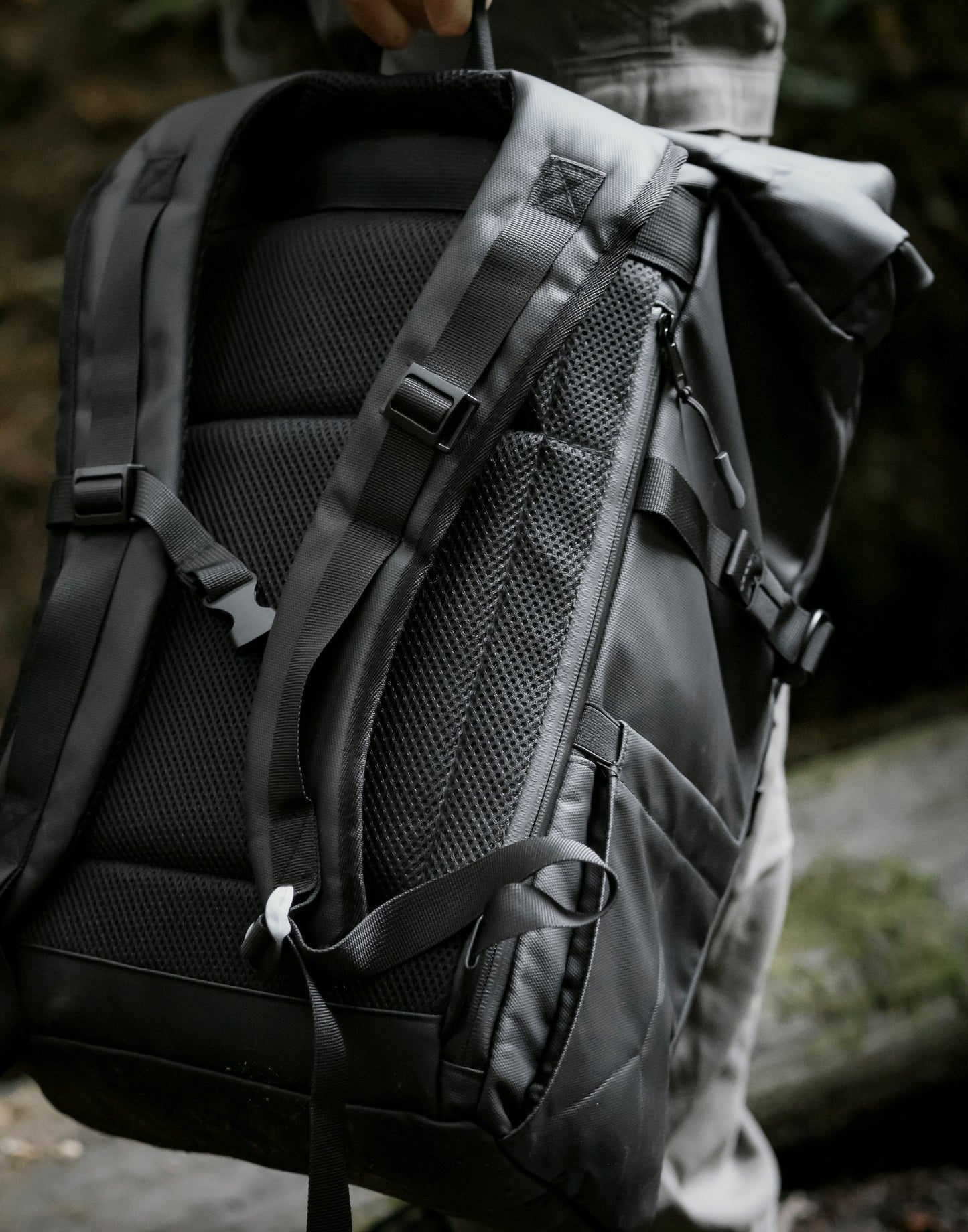 The Main: Roll-top Weatherproof Backpack