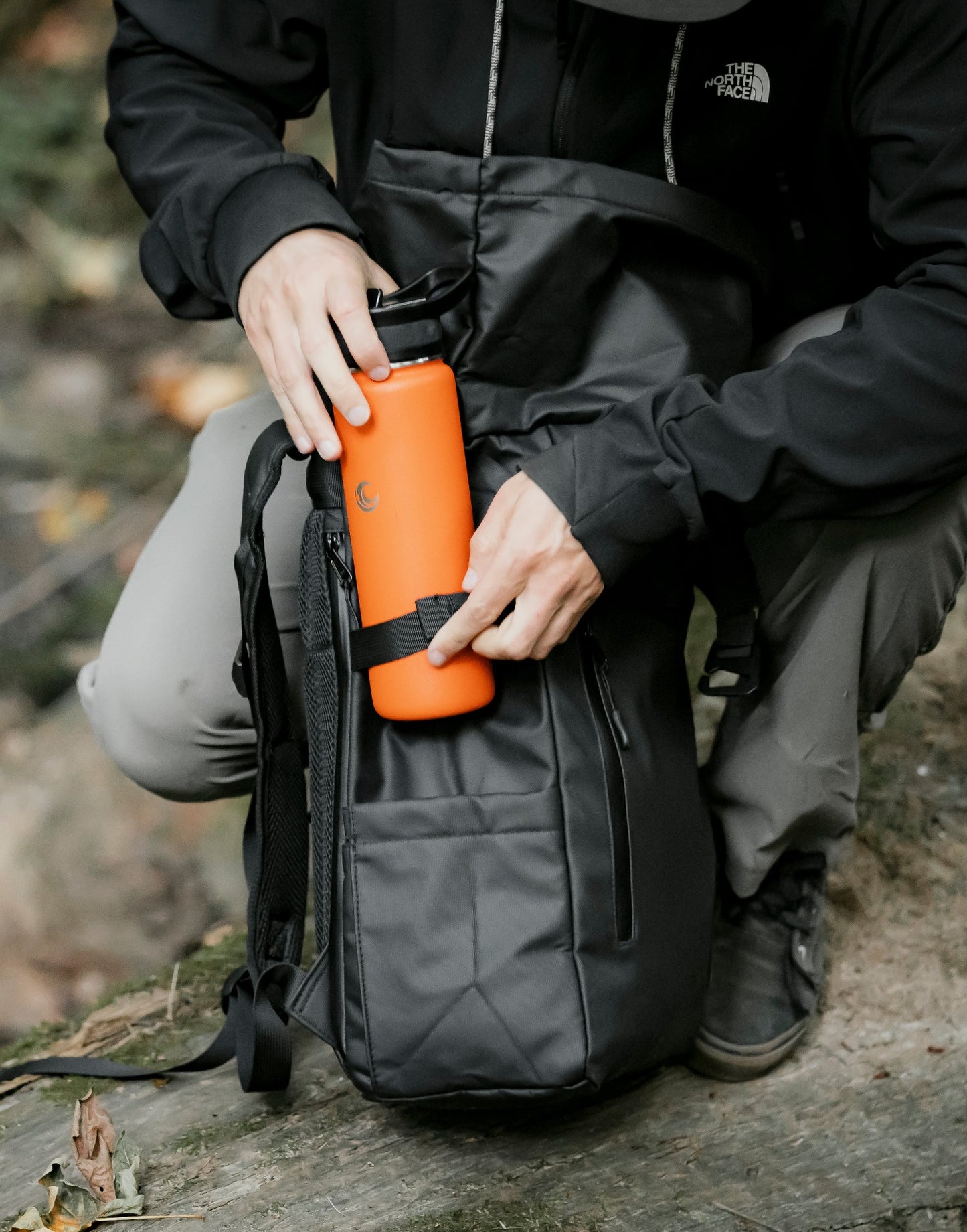 The Main: Roll-top Weatherproof Backpack